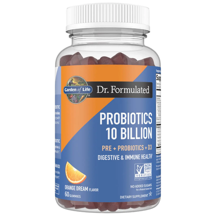 Garden of Life Dr. Formulated Probiotics 10 Billion Orange Dream 60 gummies