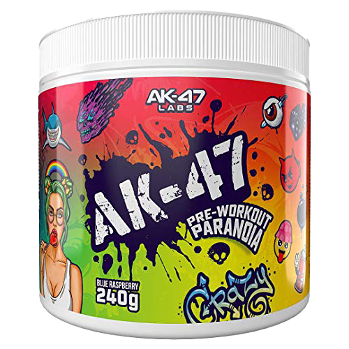 AK-47 Labs Paranoia Pre-Workout – Energie und Vitamine, 30 Portionen