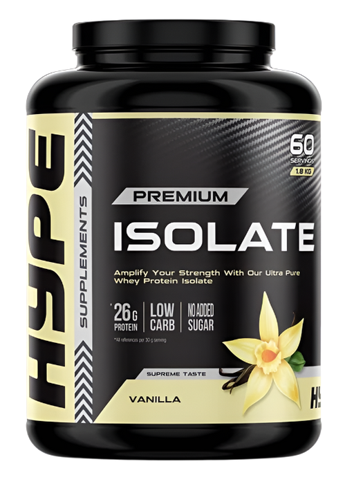 Hype Isolate Protein 1.8kg - Uncompromised Purity for Accelerated Results