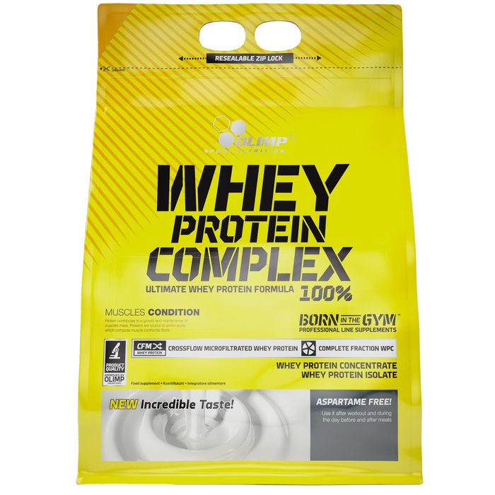 Olimp Nutrition Whey Protein Complex 100 %, Erdbeere (EAN 5901330044496) – 2270 Gramm