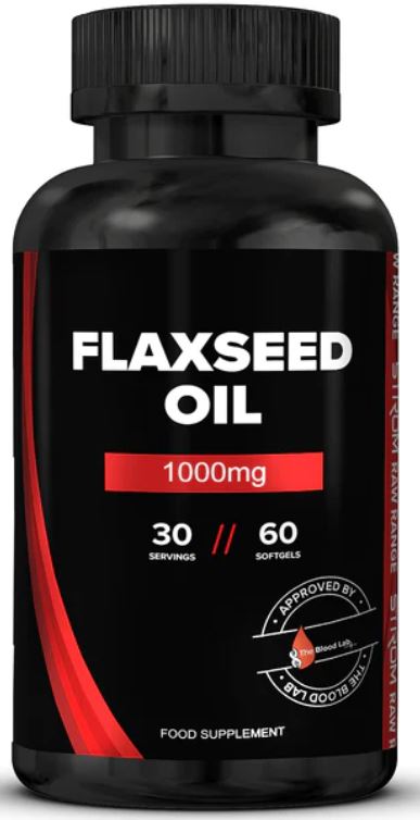 Strom Sports Flaxseed Oil 60 Softgels