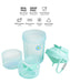 Smartshake O2Go 600ml Mint Green | High-Quality Supplement Shakers | MySupplementShop.co.uk