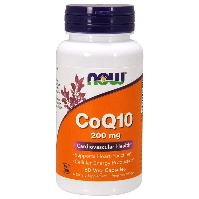 NOW Foods CoQ10, 200 mg – 60 Kapseln