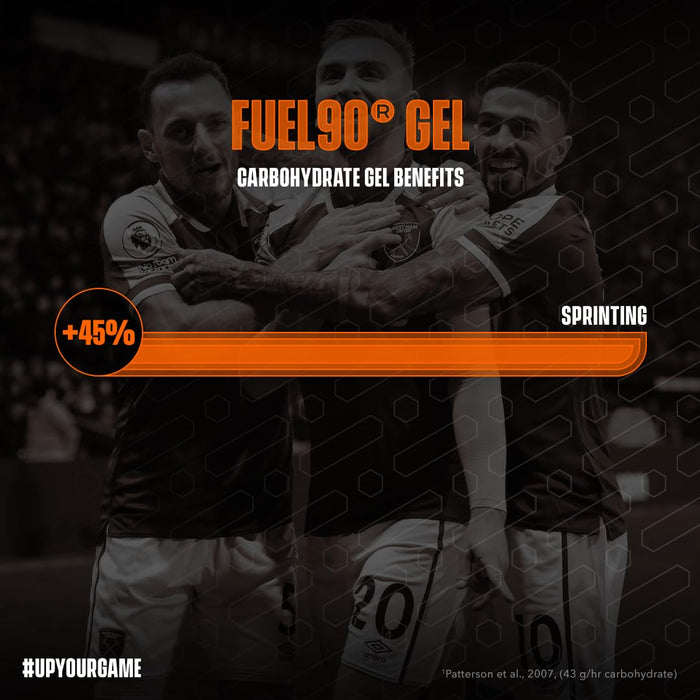 Soccer Supplements Footballer Energy + Electrolyte Gel Orange