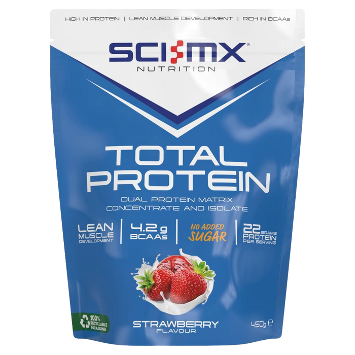 Sci-MX Total Protein 450g Erdbeere