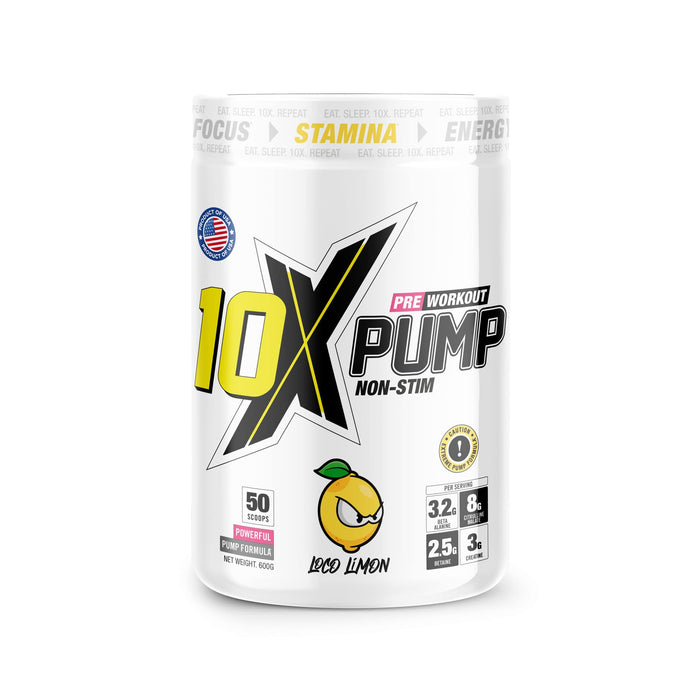 10X Athletic PUMP 600g