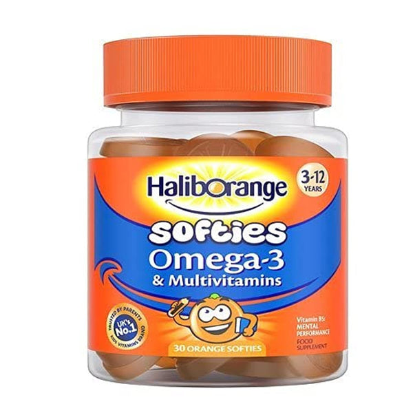 Haliborange Multi-Vitamin Plus Omega 3 Softies x 30 - Children at MySupplementShop by Haliborange