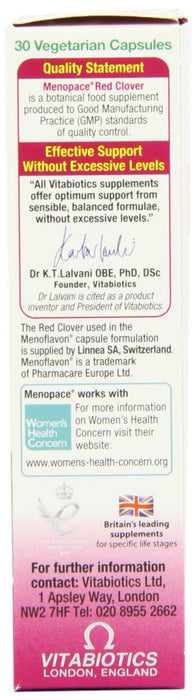 Vitabiotics Menopace Red Clover Dual Pack 56 Tablets - Women at MySupplementShop by Vitabiotics