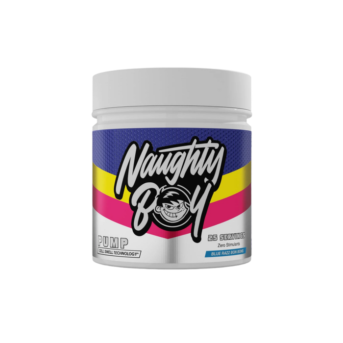 NaughtyBoy® PUMP Stim Free Pre Workout - 25 Servings