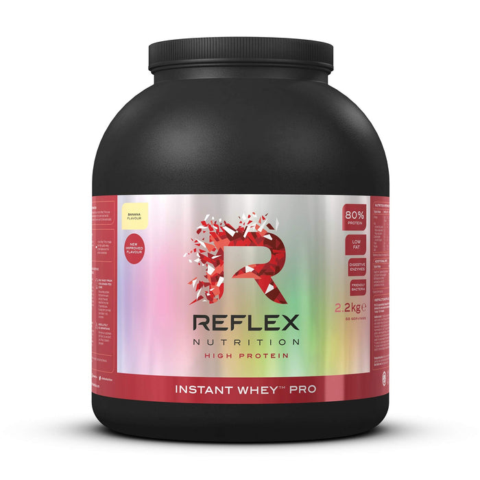 Reflex Nutrition Instant Whey Pro 2.2kg Banana - Sports Nutrition at MySupplementShop by Reflex Nutrition