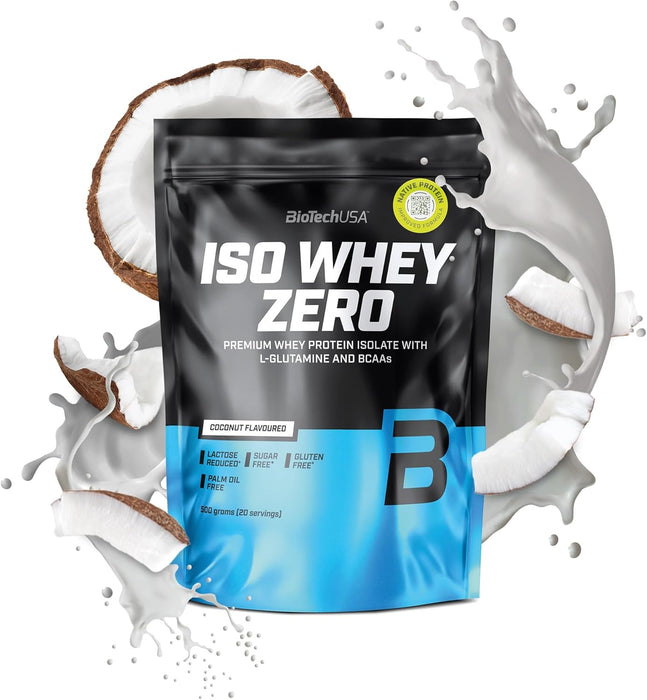 BioTechUSA Iso Whey Zero, Schokoladen-Toffee – 500 Gramm