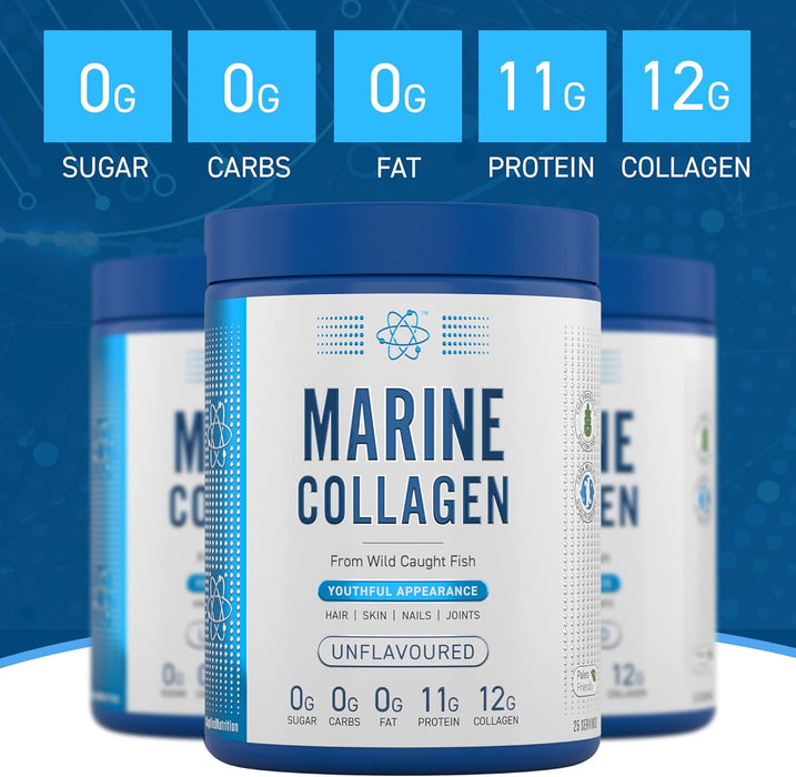 Applied Nutrition Unflavored Marine Collagen 300g