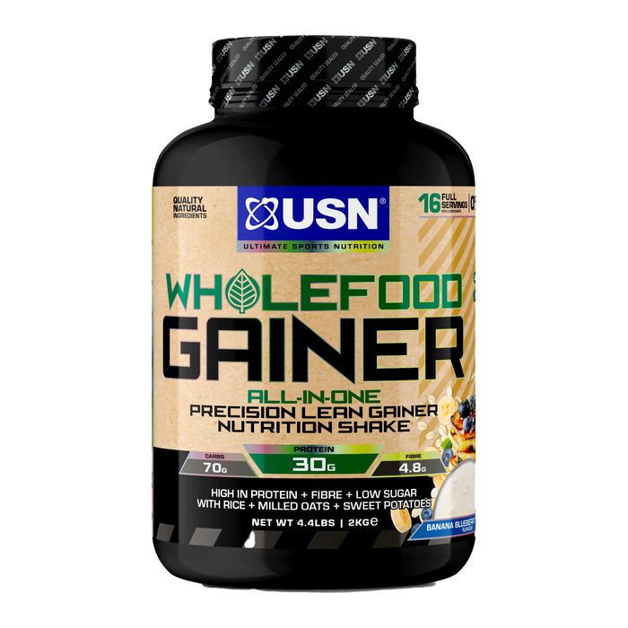 USN Wholefood Gainer 2kg Banana Blueberry Pancake