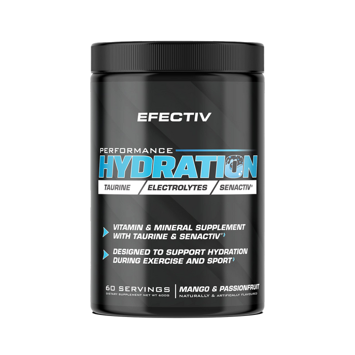 Efectiv Nutrition Performance Hydration 600g Mango &amp; Passionsfrucht