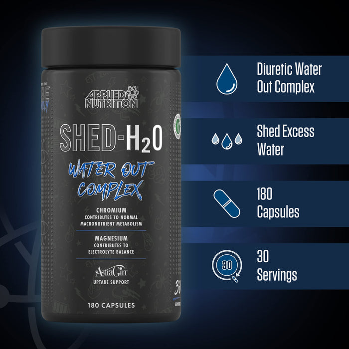 Applied Nutrition Shed H2O - Water Out Complex - 180 caps at MySupplementShop.co.uk