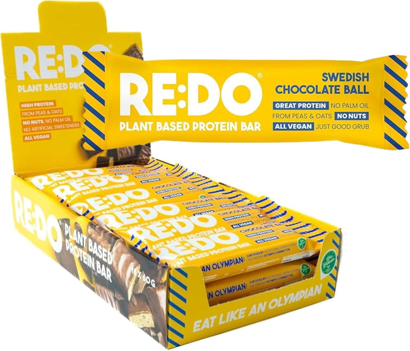 RE:DO Vegan Protein Bar 18 x 60g