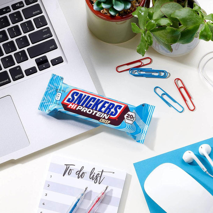 Barres Snickers Hi-Protéinées 12x55g