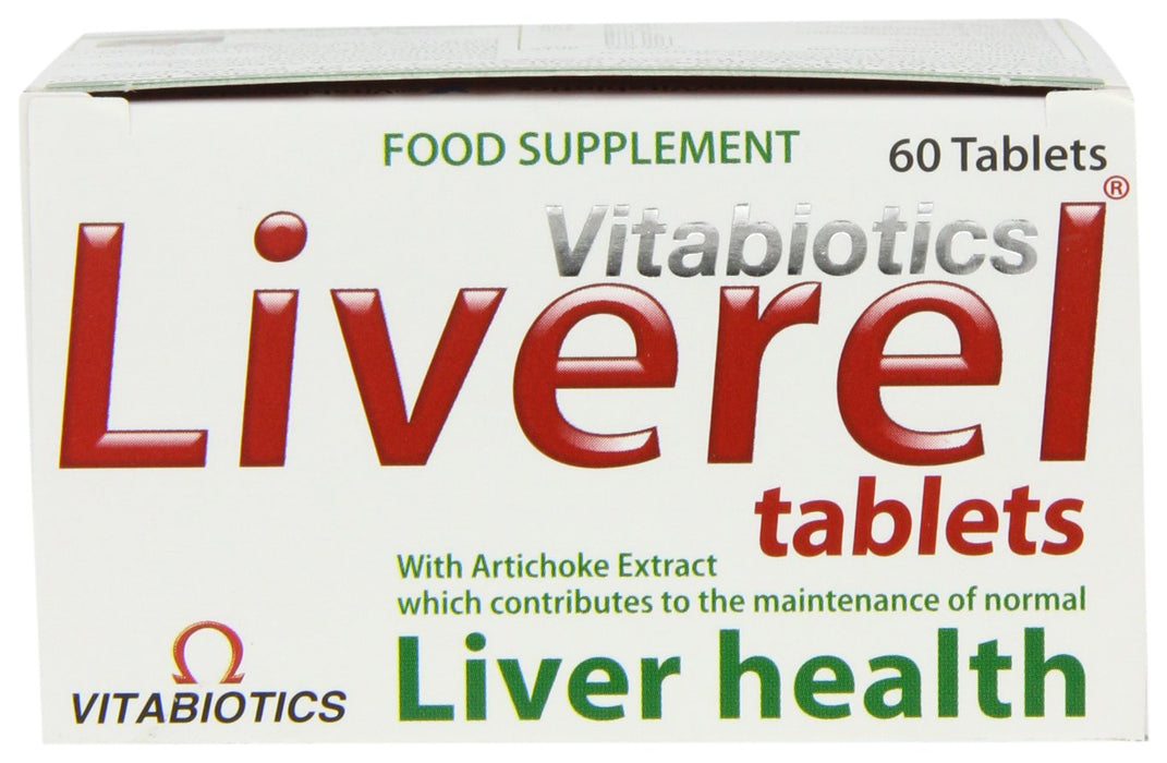 Vitabiotics Liverel Artichioke Grapefruit Extracts Choline Co-Q10 60 Tablets - Other at MySupplementShop by Vitabiotics