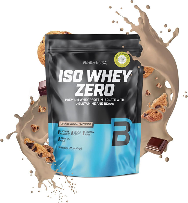 BioTechUSA Iso Whey Zero, Schokoladen-Toffee – 500 Gramm