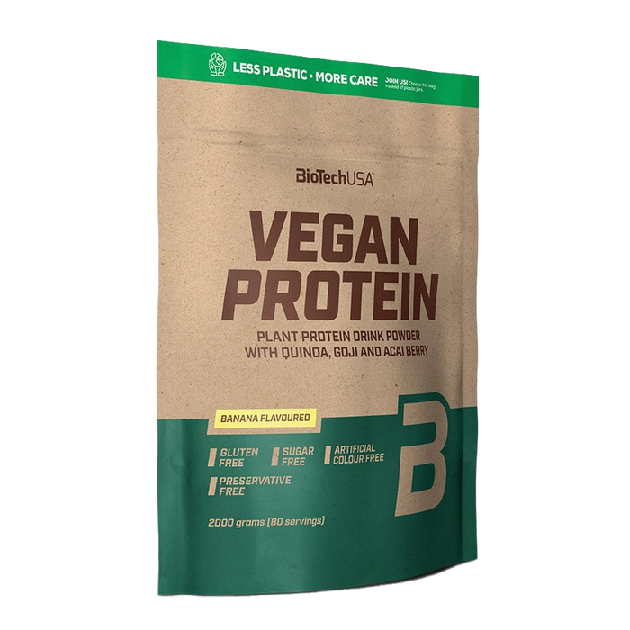 BioTechUSA Veganes Protein, Haselnuss – 2000 g