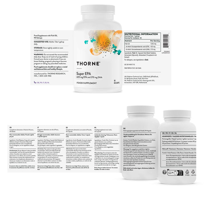 Thorne SUPER EPA | Premium Nutritional Supplement at MYSUPPLEMENTSHOP