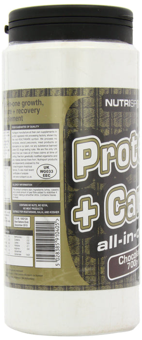 NutriSport Protein & Complex Carbs 700g Chocolate Best Value Protein Supplement Powder at MYSUPPLEMENTSHOP.co.uk