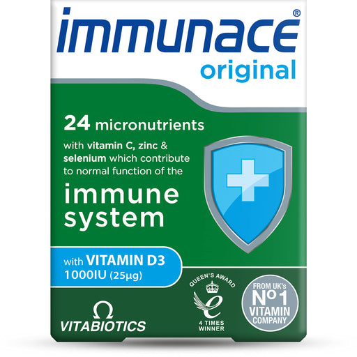 Vitabiotics Immunace 30 Tablets - Immune Support at MySupplementShop by Vitabiotics