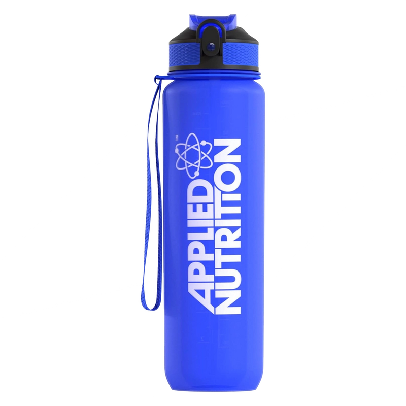 Applied Nutrition Water Bottle - 1 Litre Water Bottle, Sports & Gym Drinking Bottle