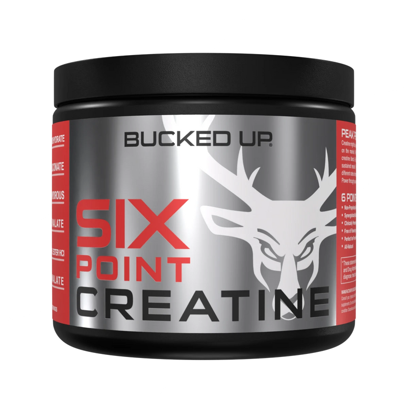 Bucked Up Bucked Up 6 Point Creatine 175.5g Unflavored - Creatine Powder at MySupplementShop by Bucked Up