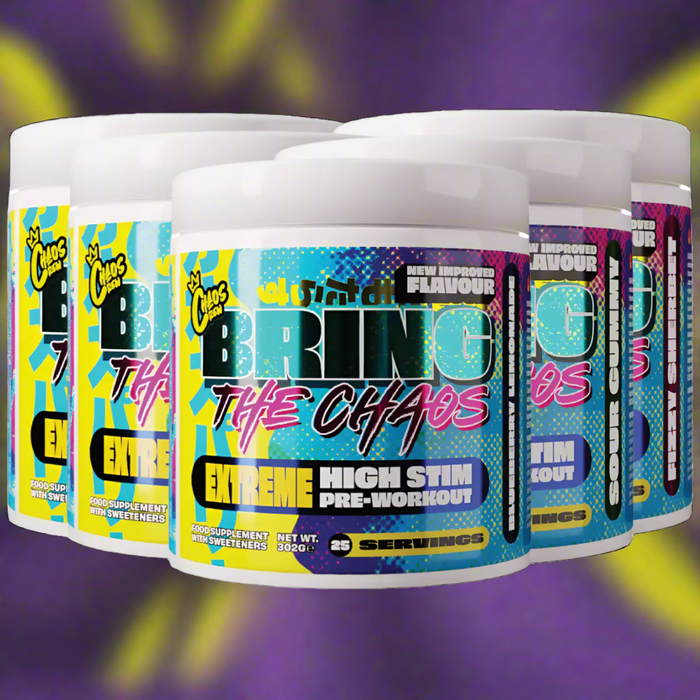 Chaos Crew Bring the Chaos V2 Pre-Workout | Extreme Energy, Focus & Endurance 325g