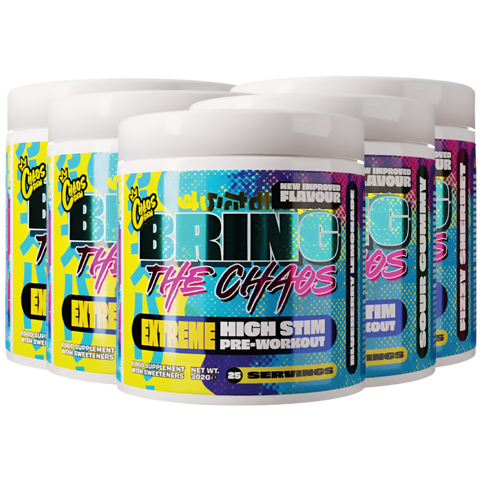 Chaos Crew Bring the Chaos V2 Pre-Workout | Extreme Energy, Focus & Endurance 325g