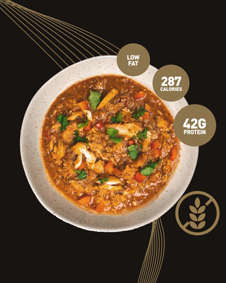 Performance Meals Protein-Mahlzeitbeutel, 350 g Hähnchenbrust im Peri-Peri-Stil