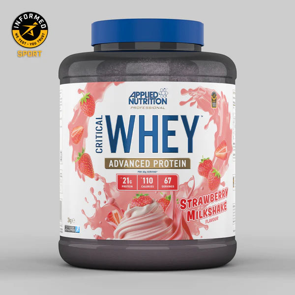 Applied Nutrition Critical Whey 2kg - Protein Supplement Powder at MySupplementShop by Applied Nutrition