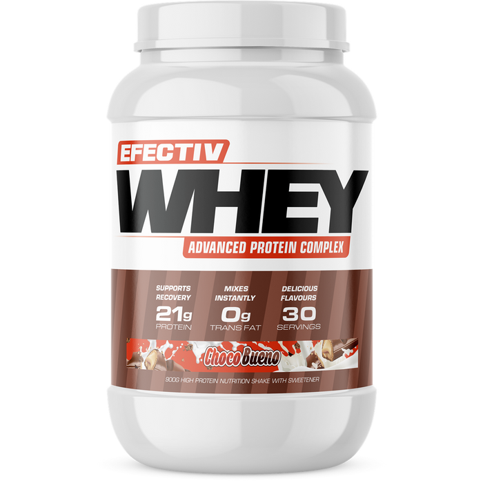 Efectiv Nutrition Whey Protein 900g Choco Bueno - Whey Proteins at MySupplementShop by Efectiv