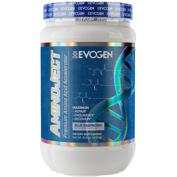 Evogen AminoJect, Raspberry Leomande – 483 Gramm