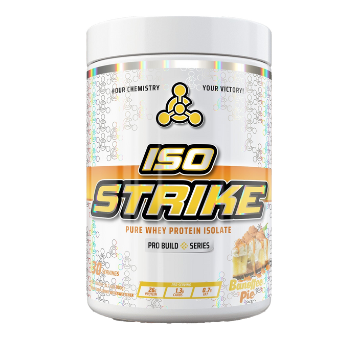 Chemical Warfare Iso-Strike Whey Isolate 900g Banoffe Pie