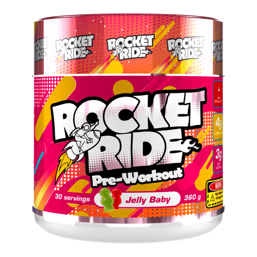 RocketRide 360g Jelly Baby - Sports Nutrition at MySupplementShop by RocketRide