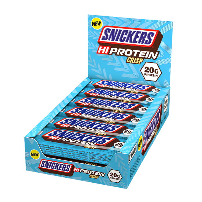 Barres Snickers Hi-Protéinées 12x55g