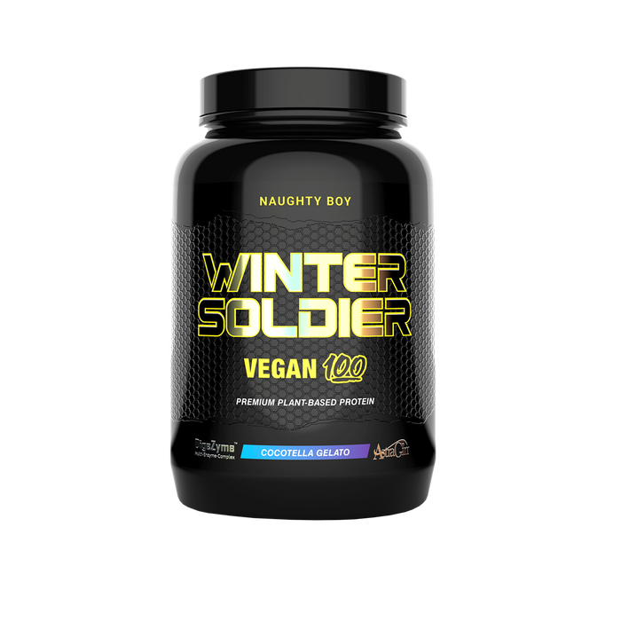 Naughty Boy Winter Soldier Vegan 100 930g - Cocotella Gelato - Vegan Protein at MySupplementShop by Naughty Boy