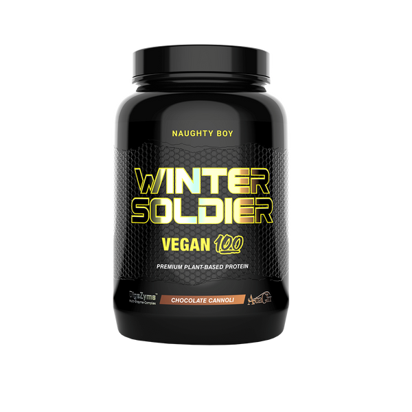 Naughty Boy Winter Soldier Vegan 100 930g - Chocolate Cannoli - Vegan Protein at MySupplementShop by Naughty Boy