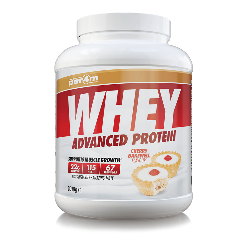 Per4m Advanced Whey Protein 2.01kg - Cherry Bakewell - Whey Proteins at MySupplementShop by per4m