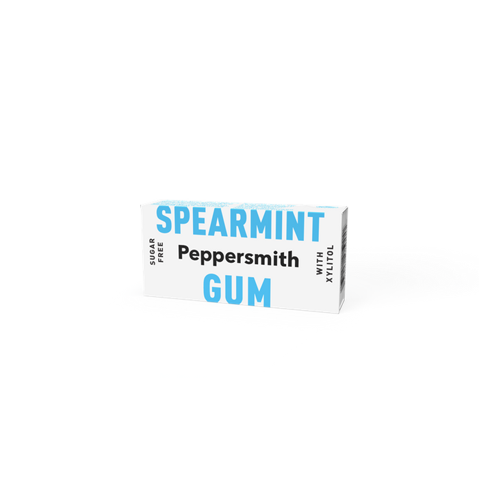 Peppersmith Chewing Gum 12x15g Spearmint - Chewing Gum at MySupplementShop by Peppersmith