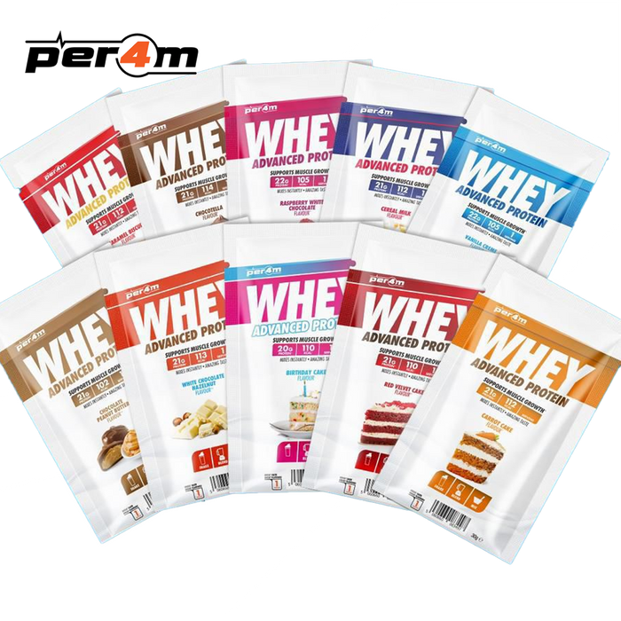 Per4m Whey Protein 30g Sachet - Whey Protein at MySupplementShop by PER4M Nutrition