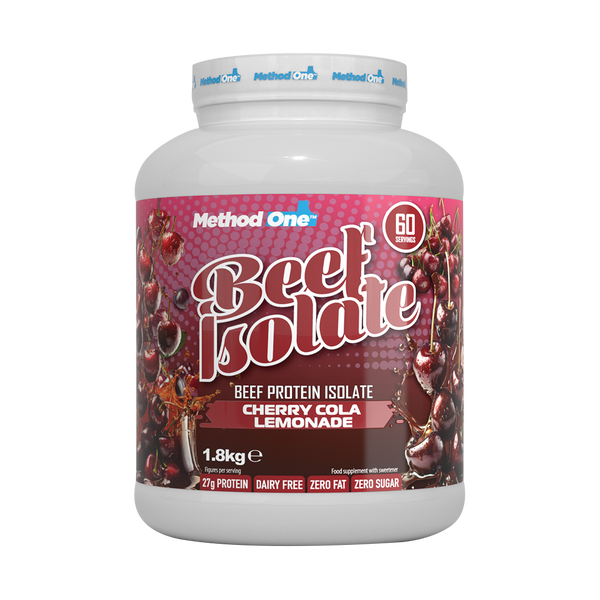 Method 1 Beef Isolate 1.8kg - Cherry Cola Lemonade - Sports Nutrition at MySupplementShop by Method