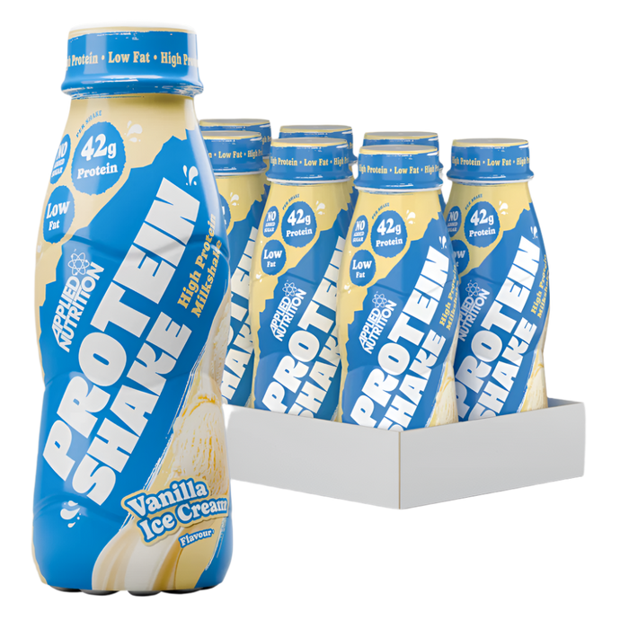 Applied Nutrition High Protein Shake 8x500ml – 42g Protein Per Bottle