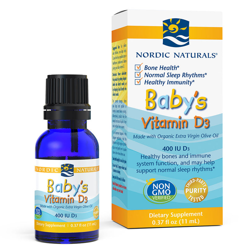 Nordic Naturals Baby's Vitamin D3 400 IU - 11ml