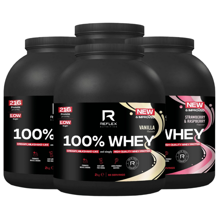 Reflex Nutrition 100 % Molke, Schokolade – 2000 Gramm