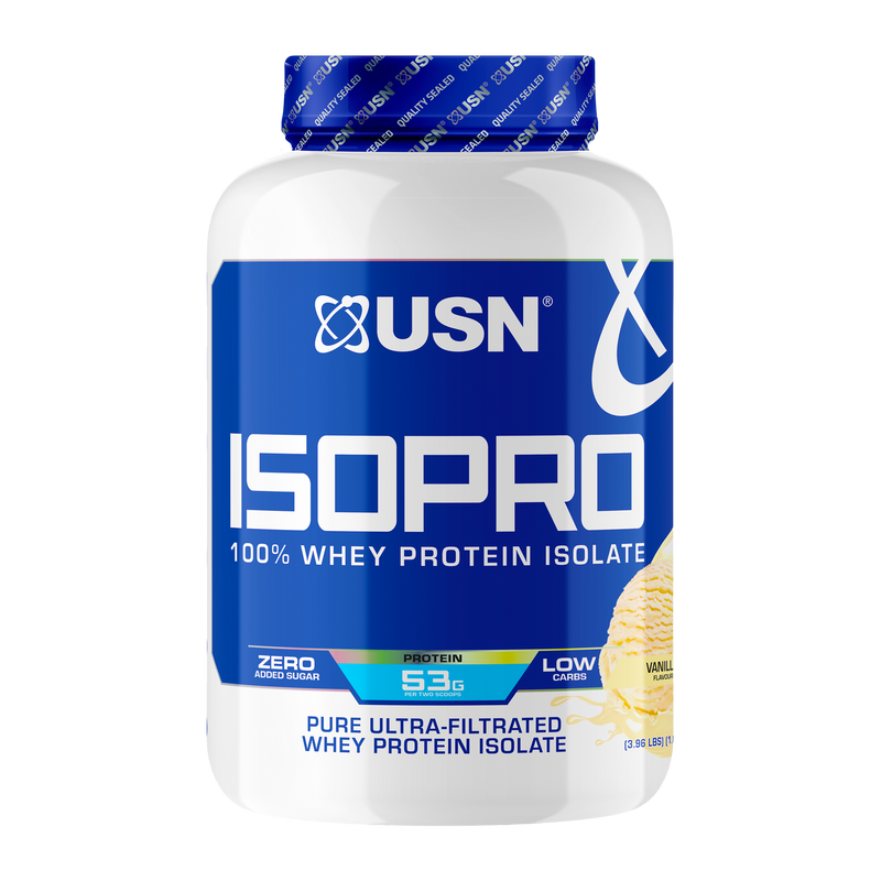 USN Isopro Whey Protein Isolate 1.8kg Vanilla | Top Rated Sport and Fitness at MySupplementShop.co.uk
