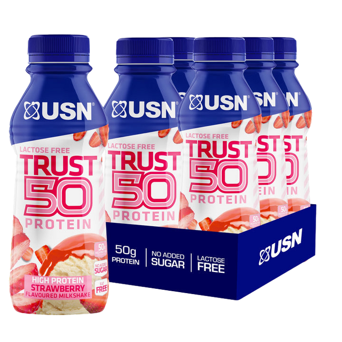 USN TRUST Protein 50 6x500ml Erdbeere