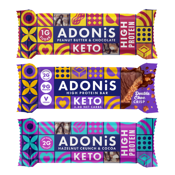 Adonis Foods Protein Keto Bar 16 x 45g